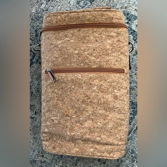 Primeware Insulated Wine 2 Bottle Bag Duffel Tote Carrier - Picture 3 of 4